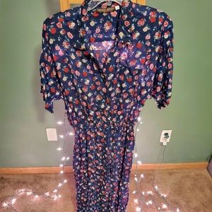 Vintage Floral Dress